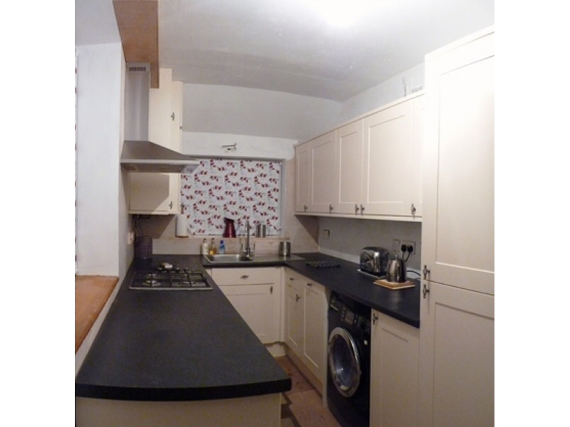 Photo - Fitted Kitchen, Blackpool (4 of 6) - Finished kitchen with painting underway to the walls. - Fitted Kitchens and Bathrooms - Home - © J C Joinery